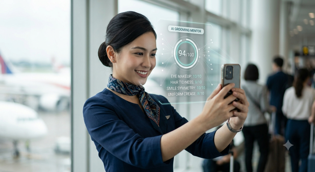 AI Cabin Crew Grooming System