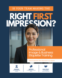 Why Professional Image and Business Etiquette Training Drives Sales Growth