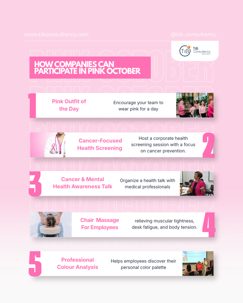 Corporate Activities for Pink October